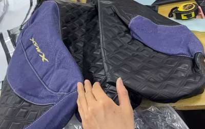 Suitable for Yamaha Xmax250 Xmax300 2017- 2024 Motorcycle Seat Cushion Cover Seat Cushion Cover (Motorcycle cushion) - blue