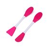 Double-sided face mask, silicone brush for face washing, cleansing milk for face, easy application