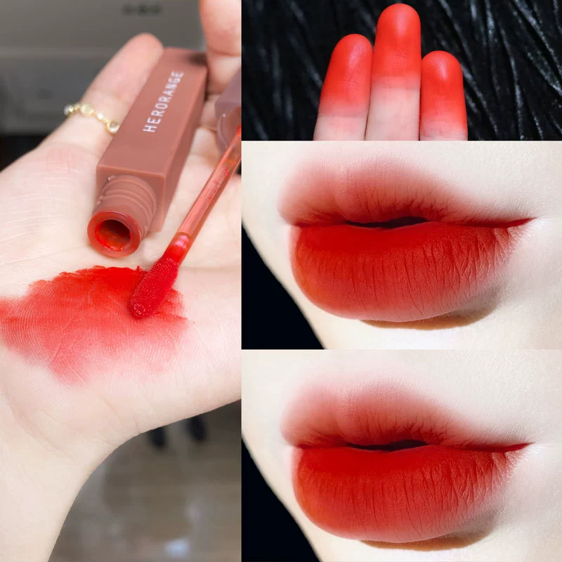 Тинт для губ Cream Lip Tint (HERORANGE) — прозрачный глянцевый финиш, полупрозрачное нанесение, 6 оттенков