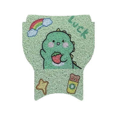 for Electric Vehicle Modification Accessories | Electric vehicle foot mat - strawberry-dinosaur-no-9-q30cq90
