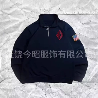 男女时尚2026春季新款哥特式复古潮流印花翻领纽扣短袖T恤Y2k服装
