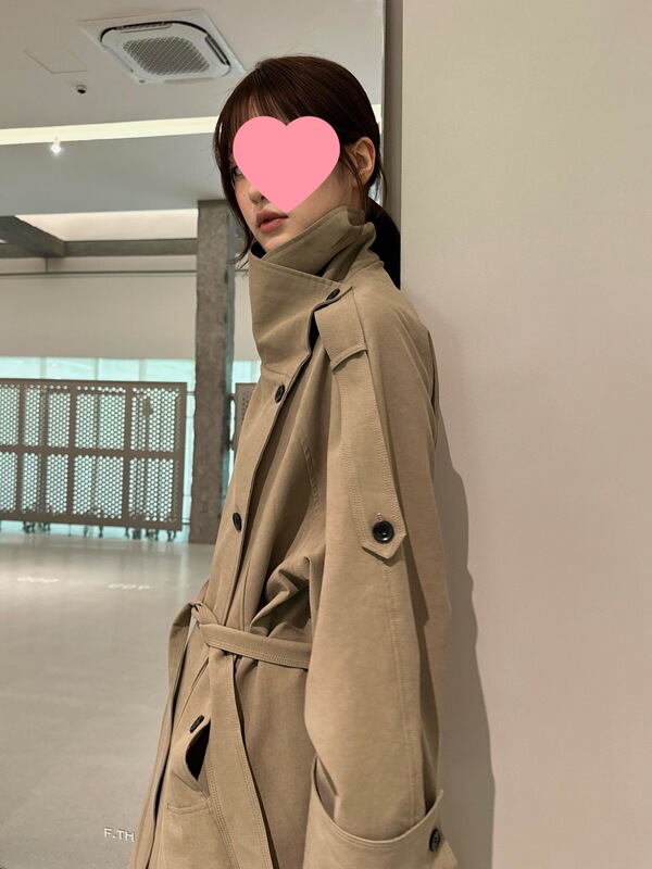 风衣外套女秋季新款巨好看的小个子中长款正流行韩版薄款|undefined
