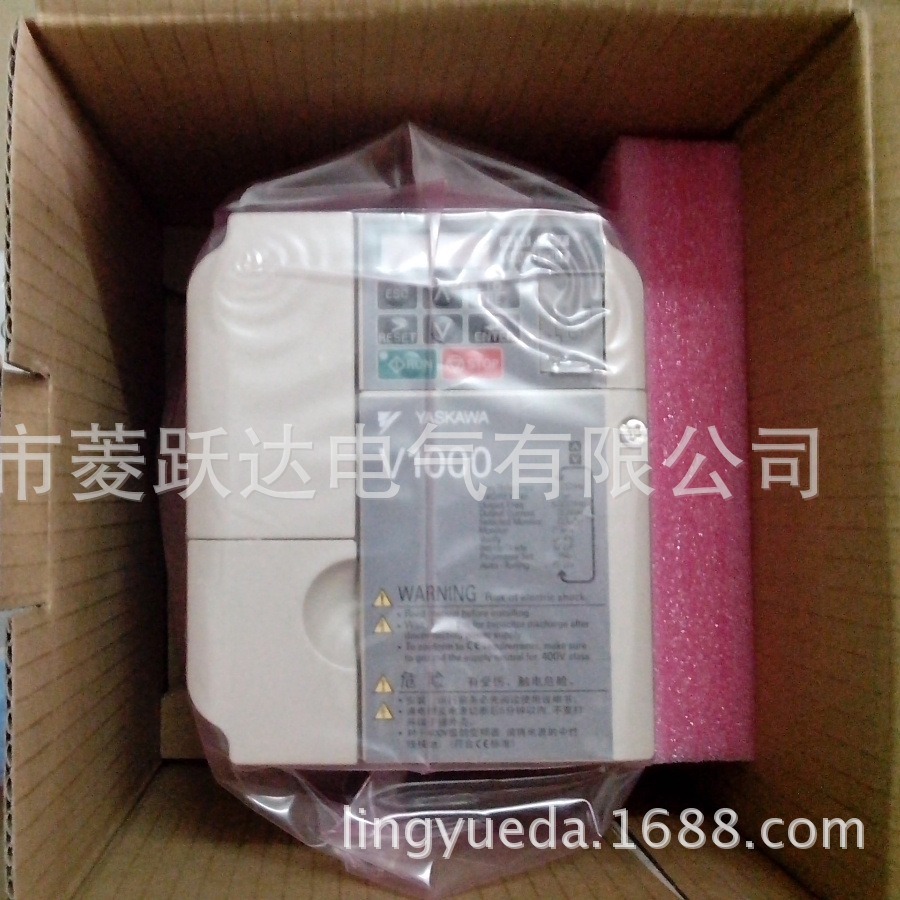 日本安川变频器V1000型 CIMR-VB2A0012BAA BBA2.2KW 原装全新