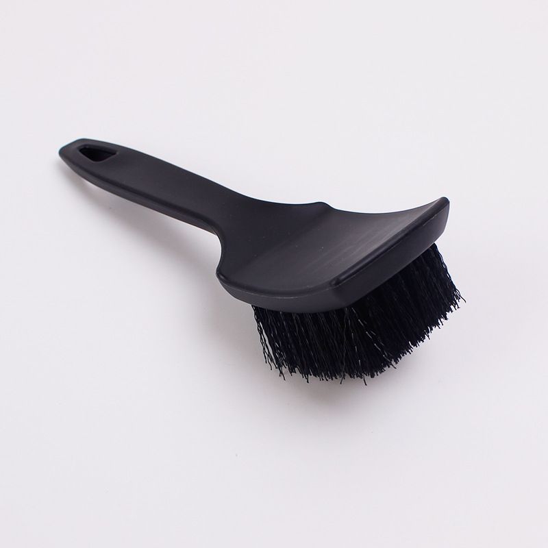 블랙 핸들 블랙 와이어 타이어 브러시