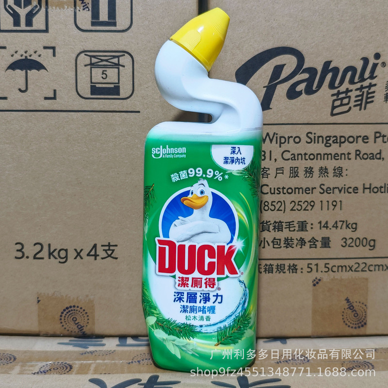 香港から輸入されたDuckはトイレをきれいにして750mlのトイレを得ました。|undefined