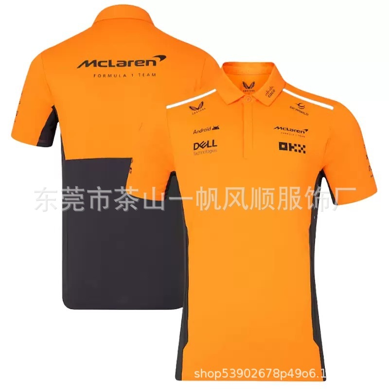 越野赛车服2025新款热销爆款短袖Polo衫百搭帅气欧美码宽松版|undefined