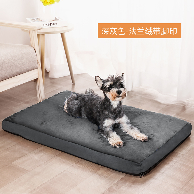 Cross-Border Pet Mat Memory Foam Mattress Detachable Pet Sofa Warming Pad for Cats and Dogs Suitable for All Seasons