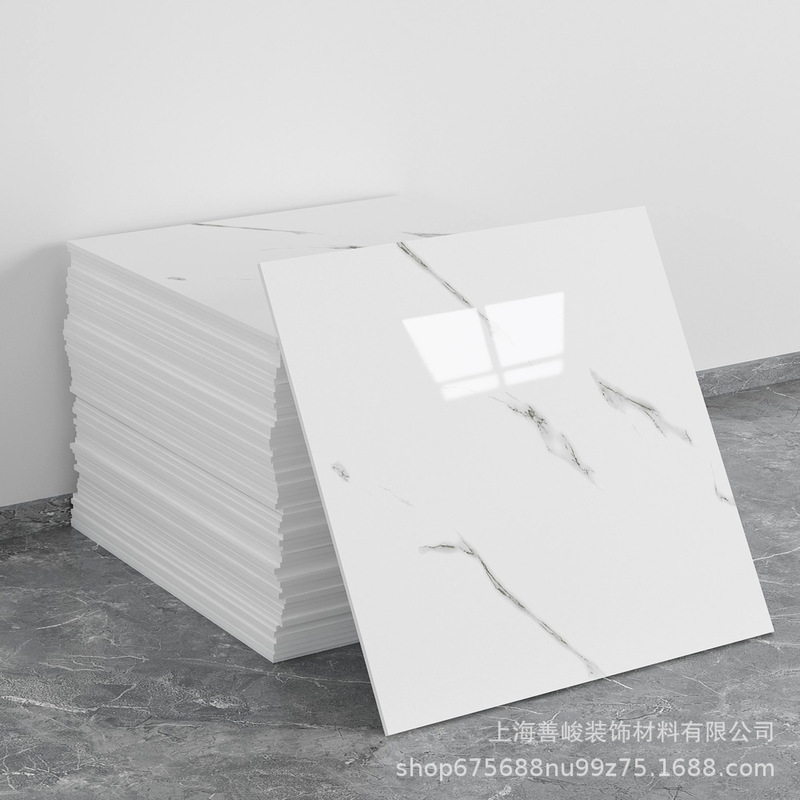 跨境出口批发30*30cm 仿瓷砖大理石纹自粘墙壁纸护墙板铝塑板贴纸|undefined