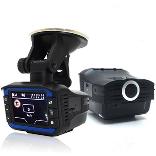 Cross-border VG3 two-in-one driving recorder electronic dog warning mobile speed radar monitoring dual voice integrated