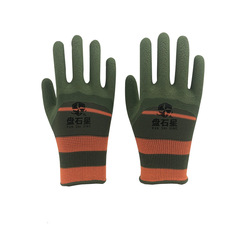 Factory Wholesale Work Safety Gloves, Tire Rubber Thickened Comfortable Soft Anti-Slip Wear-Resistant Men's Work Protection Gloves