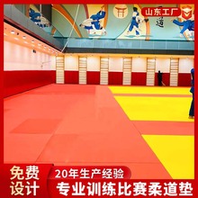 柔道垫格斗武术散打地垫专业比赛柔术训练搏击道馆跆拳道摔跤垫子