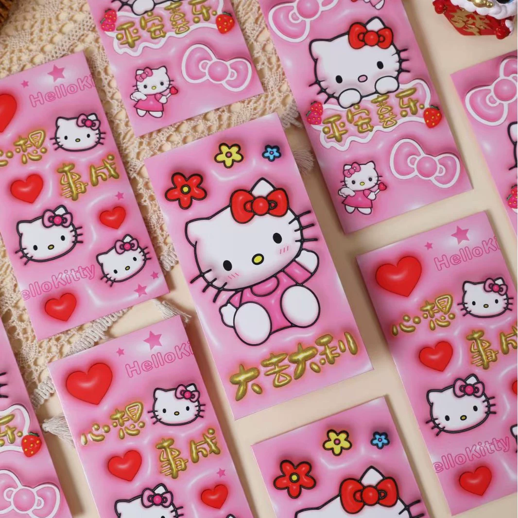 Hello Kitty, capacious cartoon bag