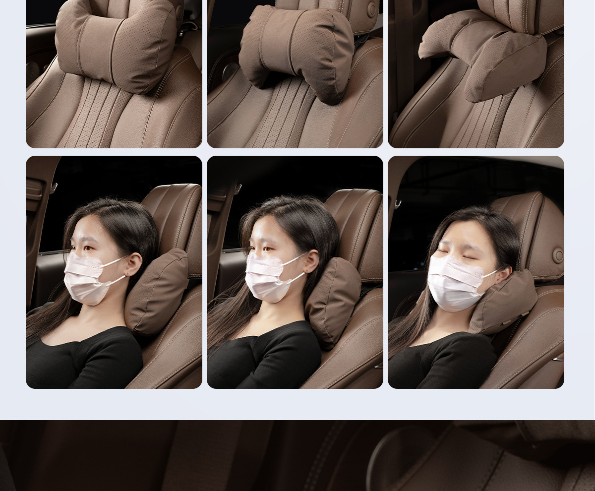 Geely Zeekr 001/007/009/7X Car Headrest Neck Pillow Seat Cushion Lumbar Pillow Car Lumbar Support Zeekr X Accessories