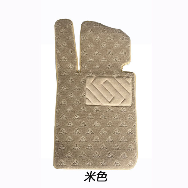 Car Floor Mats, Two-Layer Carpet, 360-Degree Full Coverage, Tpe-Specific Flat Bottom Mat, Roll Material, Polypropylene Jacquard Carpet for the Car Interior