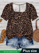 V 89173 Square Neck Printed T-Shirt ����ӡ��T�� ŷ���羳