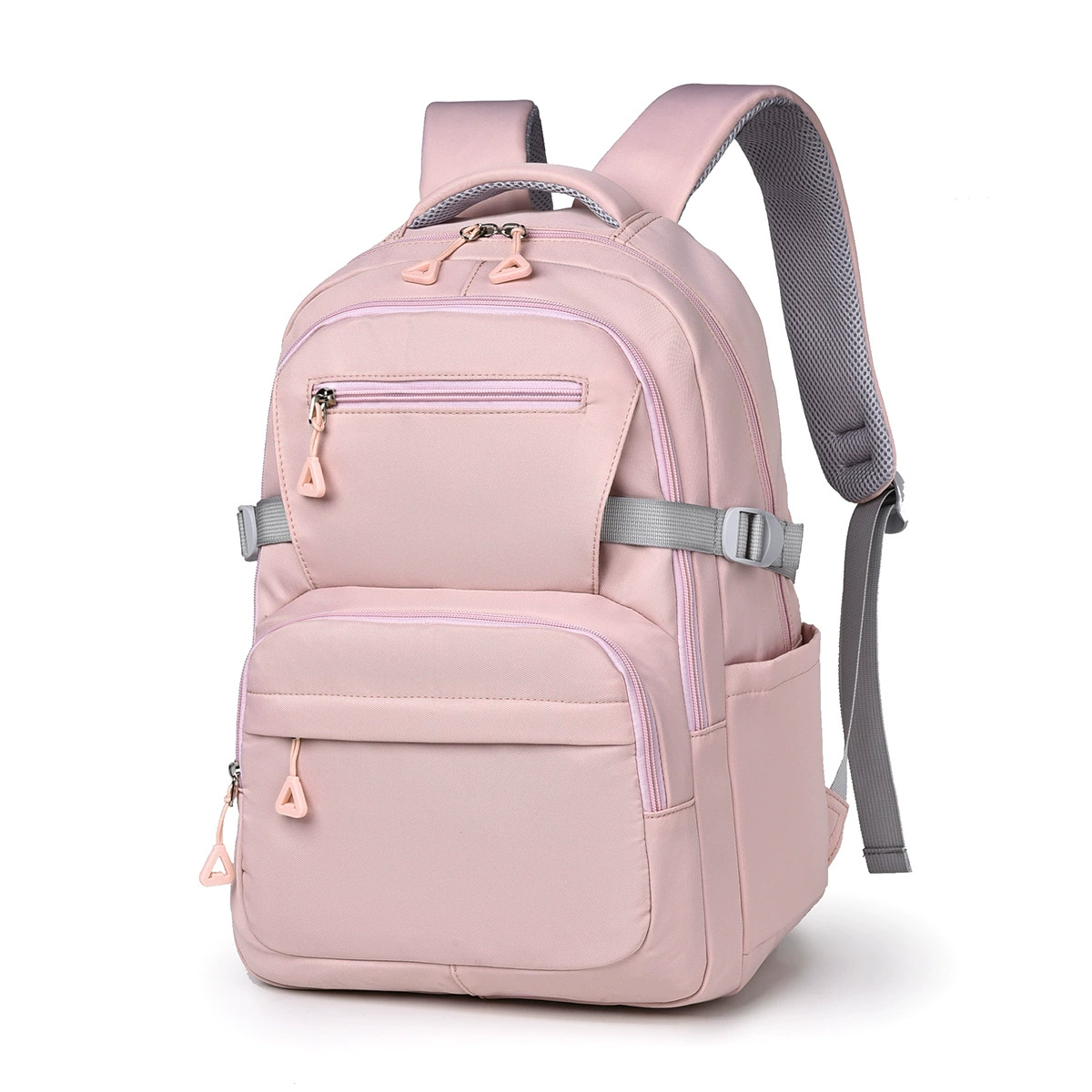Capacious backpack, school bag for leisure, simple and elegant design, for teenagers, for students, wholesale