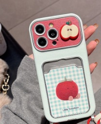 Funda de teléfono 3D con diseño de tomate y calabaza estilo Ins para iPhone 15/16 Pro Max/Apple 14/17