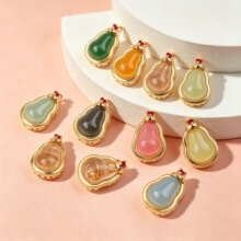 18K�~僽�߱�ɫ�Ƕ���Jͨ�׸���diy�ֹ�ˮ������朵������