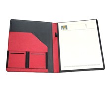 跨境简约A4合同本活页资料文件夹真皮会议经理夹商务销售皮展业夹