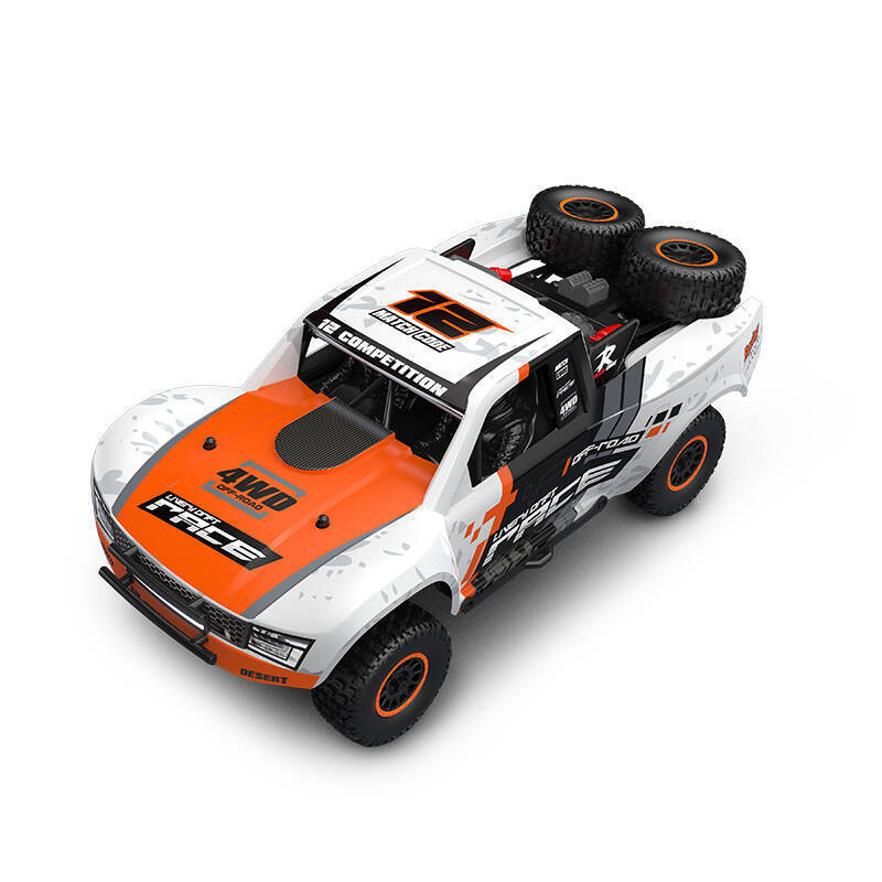 Cross-Border New Product 1:12 Large Full-Scale Four-Wheel Drive High-Speed Remote Control Car Short Card Electric Racing Desert Model Racing Car Cross-Border New Product 1:12 Large Full-Scale Four-Wheel Drive High-Speed Remote Control Car Short Card Electric Racing Desert Model Racing Car