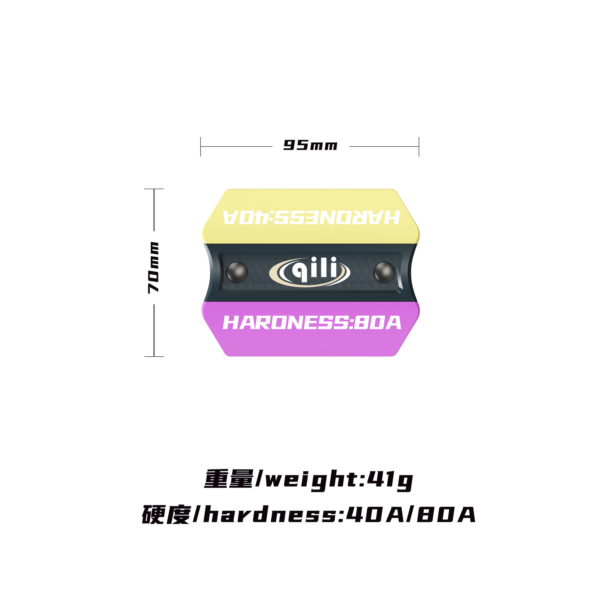 herramienta de adhesión de película de automóvil multi-dureza de doble filo desmontable libre montaje de borde de enchufe imán de cambio de color raspador image 14