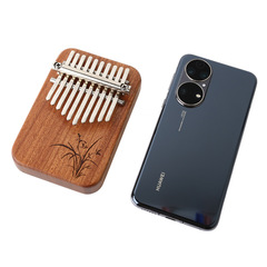 10-inch Mini Thumb Piano Solid Wood Kalimba Hand Piano Small Musical Instrument Gift for Children