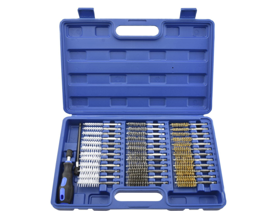 枪刷套装清洁工具套装多功能管道疏通清洗钢丝刷