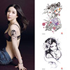 Flower Arm Tattoo Beauty Geisha Flower arm Tattoo sticker waterproof Tattoo Sticker Manufactor goods in stock Direct selling customized
