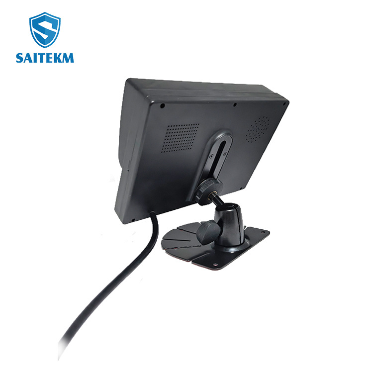 Vehicle-Mounted Monitor for Monitoring High-Definition Bus Video with 2-Way Card Insertion Recording 7inch Ips1024*600*Rgb12V