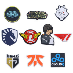 Cross-border e-commerce shoe accessories PVC League of Legends series Faker hole shoe shoe accessory