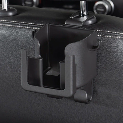 Car cup holder/beverage holder – for car seats, seat back - 4-in-1-cup-holder-hook-no-pattern-1-piece