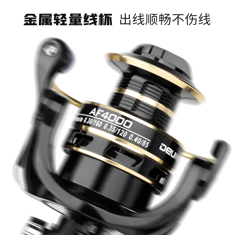 渔具鱼轮渔线轮批发路亚远投轮钓鱼轮fishing金属渔轮纺车轮批发