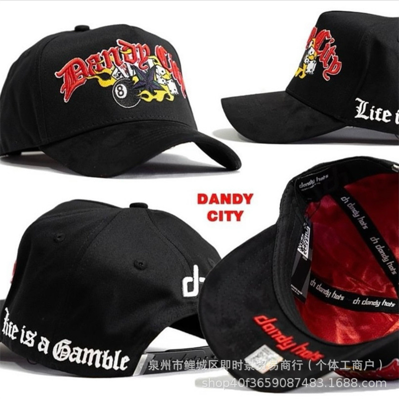 Tide transfronteriza DANDY sombrero gorra de béisbol gorra ajustable bordada gorra de protección solar sombrero de protección solar D - 57