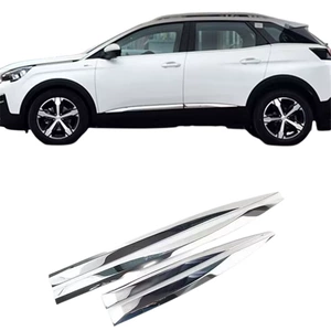 Peugeot 4008 17-21 Paslanmayan Polad Baqaj Qapağı Trim Zolağı Cızılmaya Qarşı Bəzək