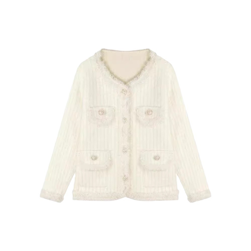 24 invierno Puyuan estilo francés blanco imitación de agua abrigo de invierno de mujeres nuevo estilo de alta calidad