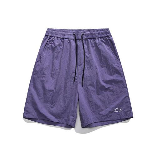 Nylon Ice Filament Summer Men's Loose Breathable Five-Finger Shorts Thin Version Versatile Pants