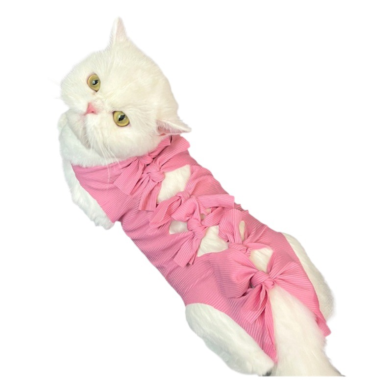 Ropa de esterilización para gatos, medicina posquirúrgica, pantalones menstruales transpirables para destete, ropa antilamer, suministros para gatos al por mayor