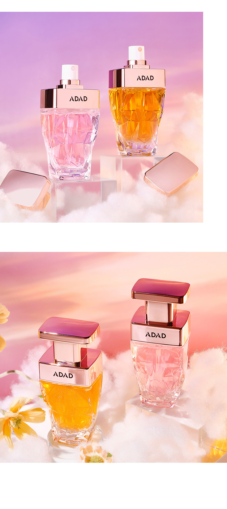 New Hot Perfume ADAD Hunting Lady Gold Plated Perfume Fresh Natural Colorful Gold Plated Elegant and Lasting Spray Perfume_voghion.com