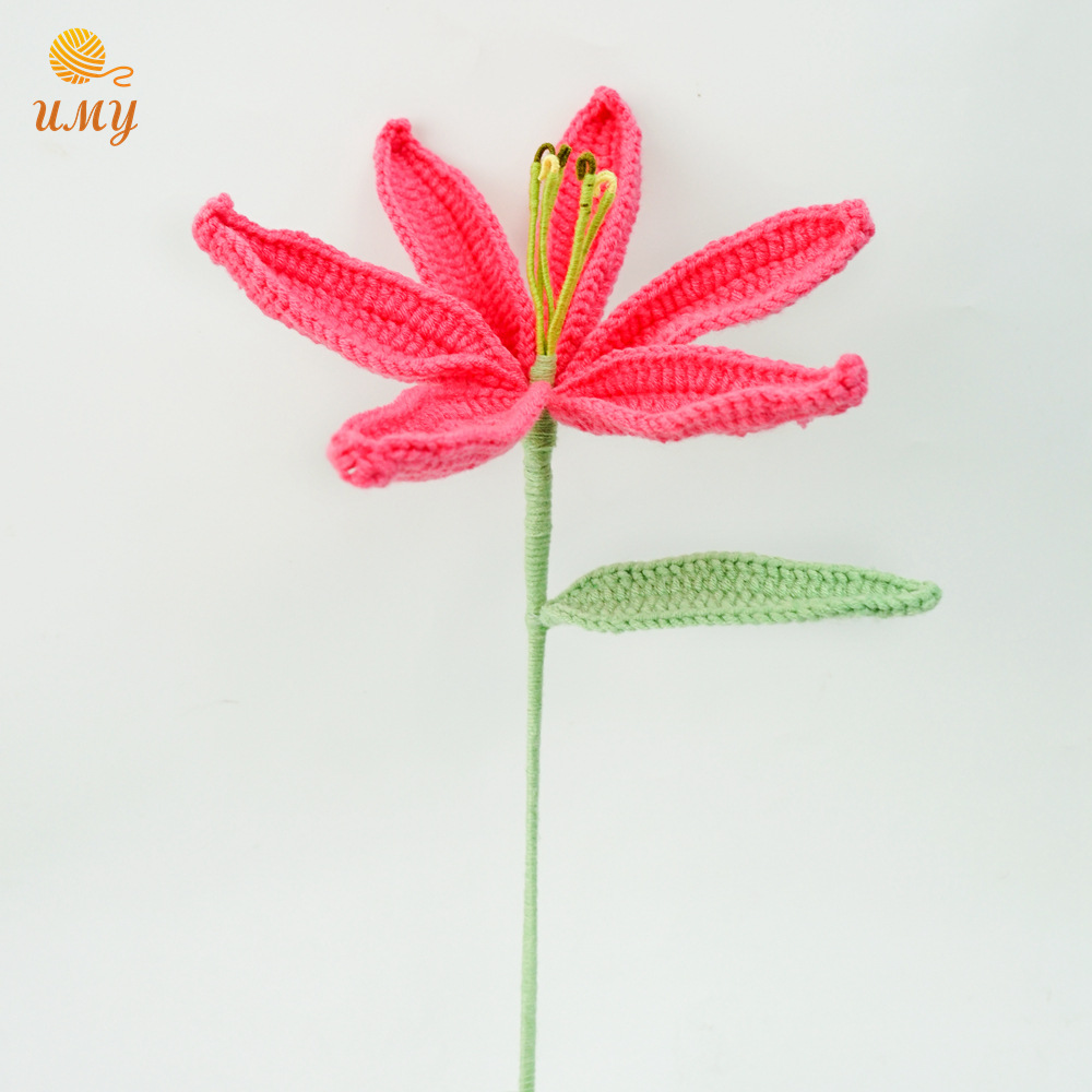 복숭아 핑크 백합