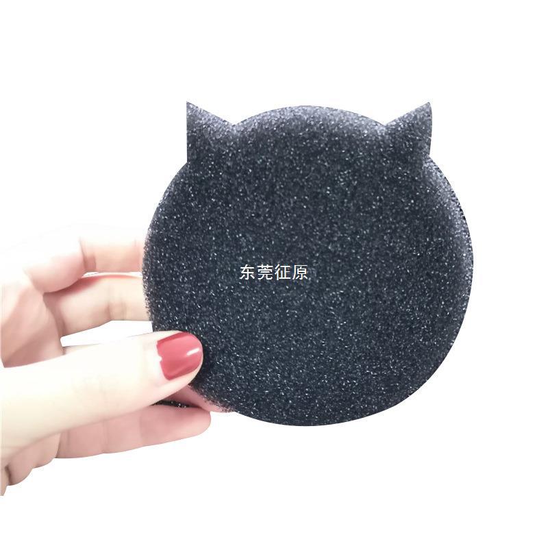 洗衣机粘毛过滤画面猫头形状除毛清洁吸附清理毛发杂物漂浮过滤