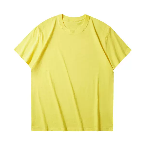 2025纯棉t恤团体工作服班服圆领短袖广告衫文化衫定制T4000