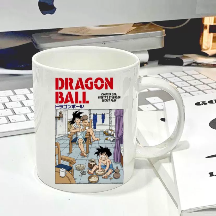 Пара чашек Dragon Ball: Каракото, Сакуравян, Сунь Укун — керамическая кружка для воды/кофе