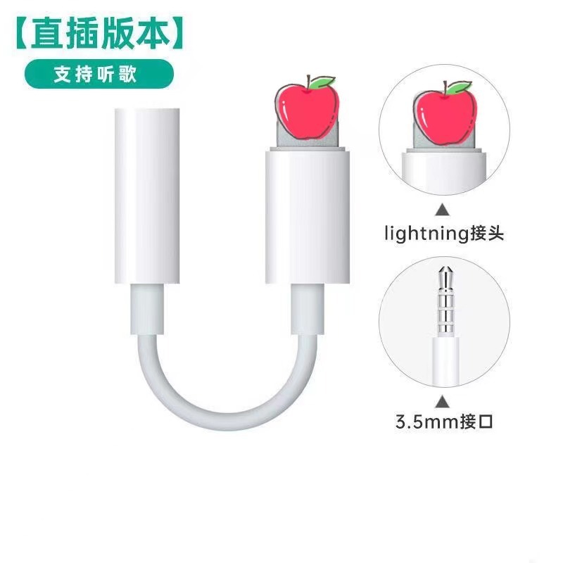 Aplicable a Apple Huawei adaptador de cable adaptador de auriculares Tipo-c a 3,5 llamada Bluetooth ventana emergente de audio