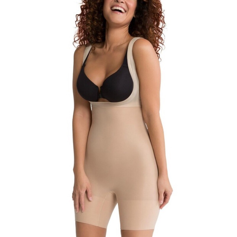 American Brand Spanx Suspender Shapewear, Tummy Control and Waist Shaping Bodysuit with Strong Compression