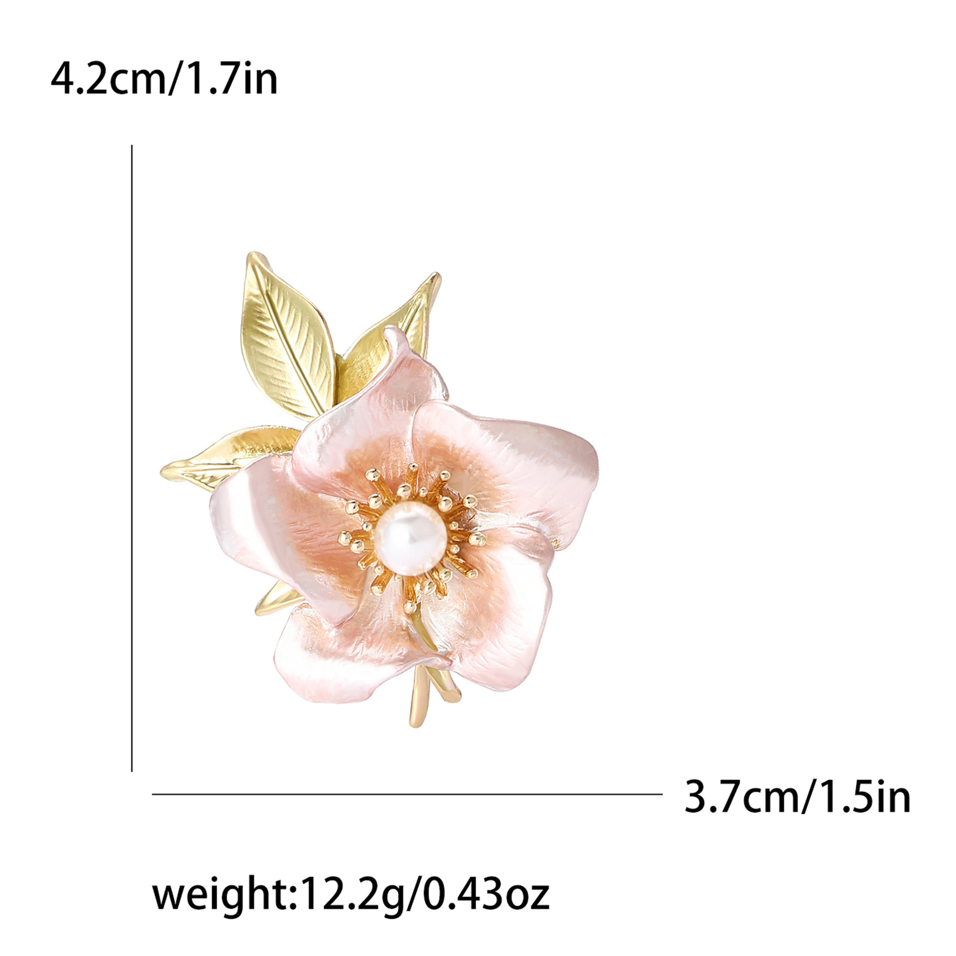 New exquisite high-grade alloy enamel daffodil brooch fresh sweet ladies dress corsage jewelry pin