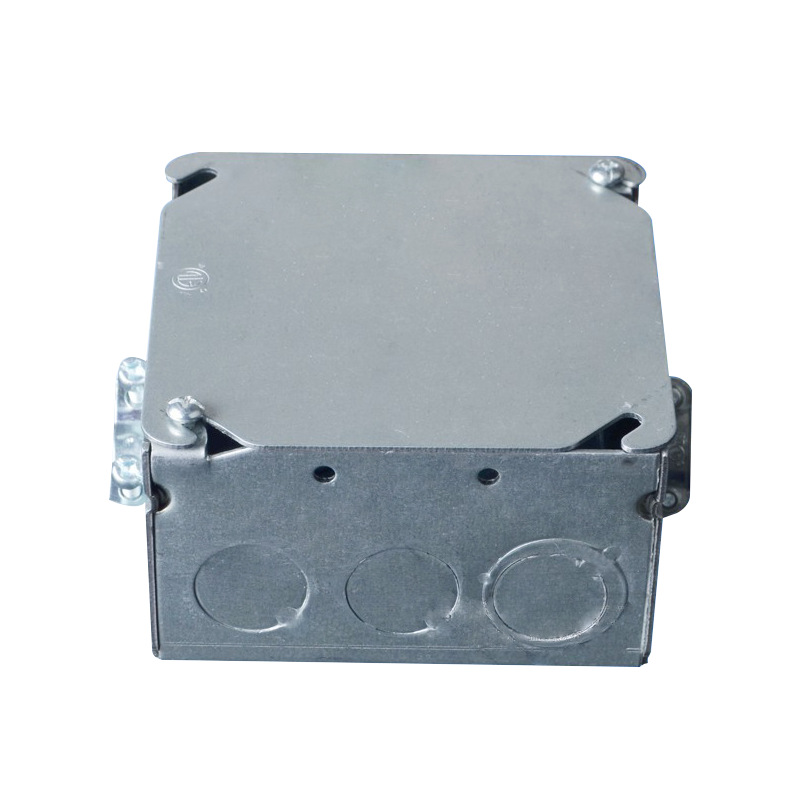 USLINSKY Lingtian UL - Caja de Conexiones Galvanizada Estándar Estadounidense 4x4, Placa de Cubierta para Caja de Interruptores y Enchufes, para Instalación en Superficie y Empotrada 4232 image 8