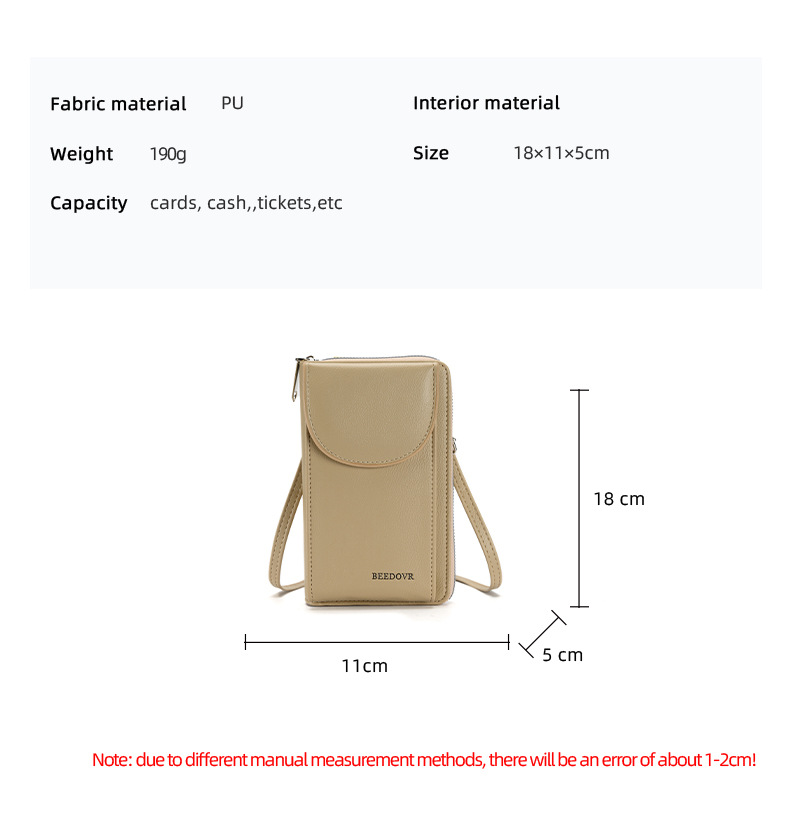 2024 nuova borsa a tracolla monospalla minimalista da donna per cellulare, tendenza borsa piccola verticale alla moda_voghion.com