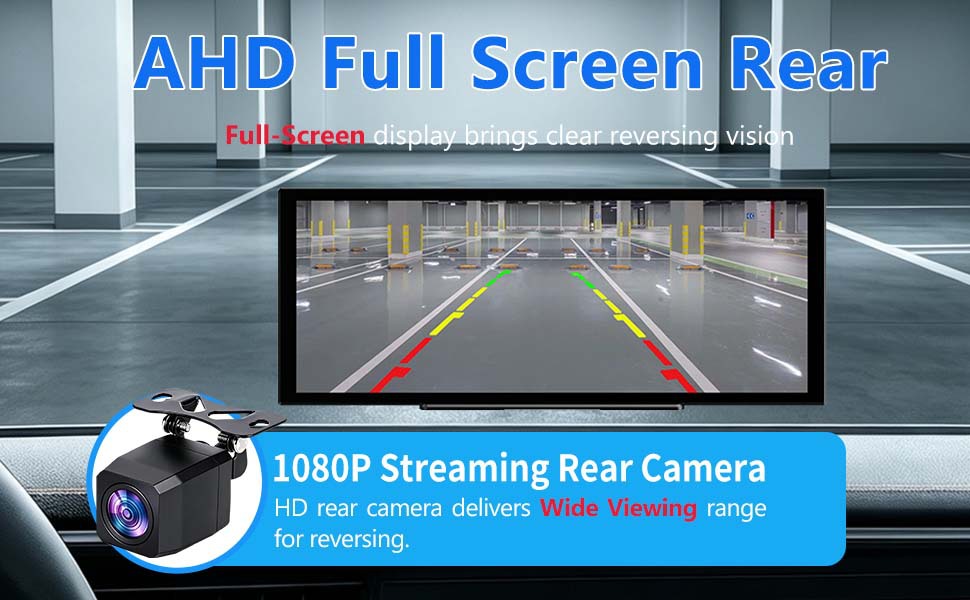 12inch In-car smart screen, wireless CarPlay&CarLife, 4K dashcam, car navigation system