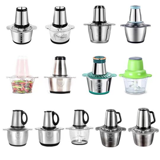 Cross-border cheap wholesale gift multi-functional household meat grinder large capacity cooking machine Electric stainless steel food supplement machine