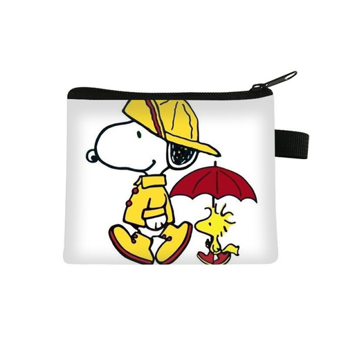Spring Style Snoopy Zero Wallet for Students, Cute and High-End, Instagram Style Card Holder, Beautiful and Instagram Compliant Bag, Cross-Border